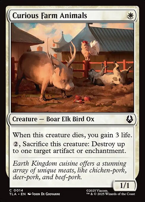 Curious Farm Animals (Avatar: The Last Airbender)