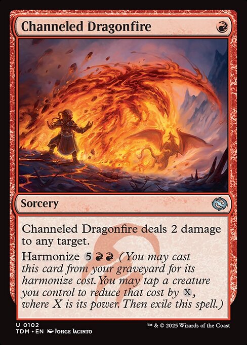 Channeled Dragonfire (Tarkir: Dragonstorm)