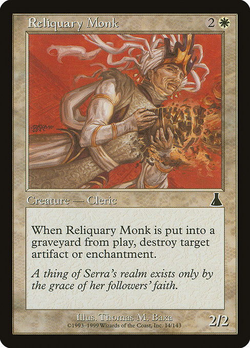 Reliquary Monk (Urza's Destiny)