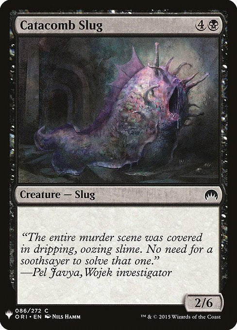 Catacomb Slug (The List)