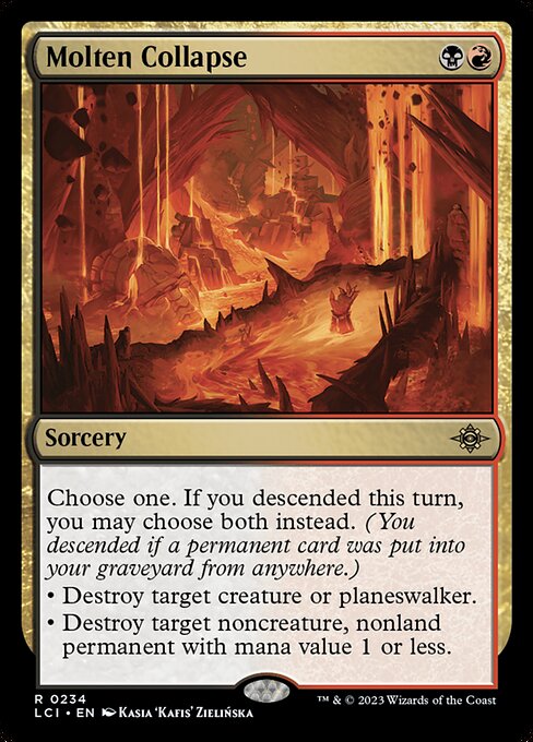 Molten Collapse (The Lost Caverns of Ixalan)