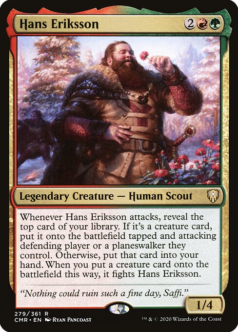 Hans Eriksson (Commander Legends)
