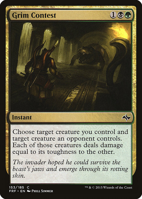 Grim Contest (Fate Reforged)