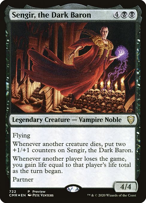 Sengir, the Dark Baron (Commander Legends)