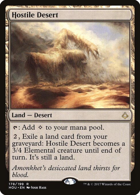 Hostile Desert (Hour of Devastation)