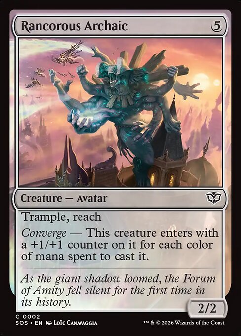 Rancorous Archaic (Secrets of Strixhaven)