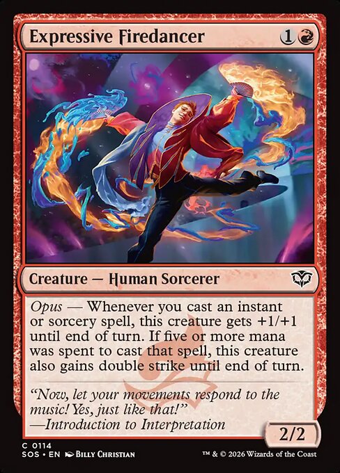 Expressive Firedancer (Secrets of Strixhaven)