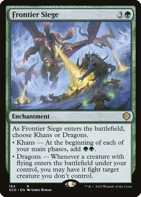 Frontier Siege (Starter Commander Decks)