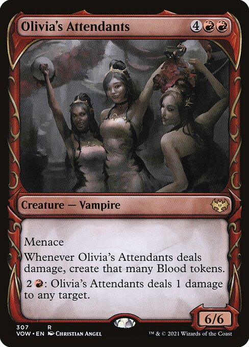Olivia's Attendants (Innistrad: Crimson Vow)