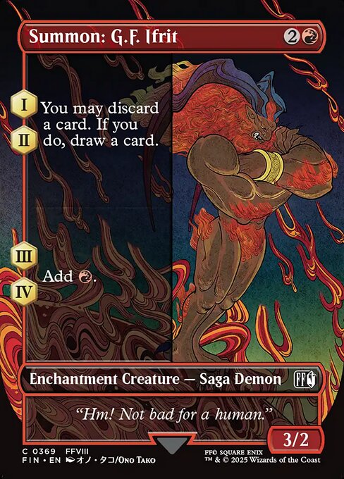 Summon: G.F. Ifrit (Final Fantasy)