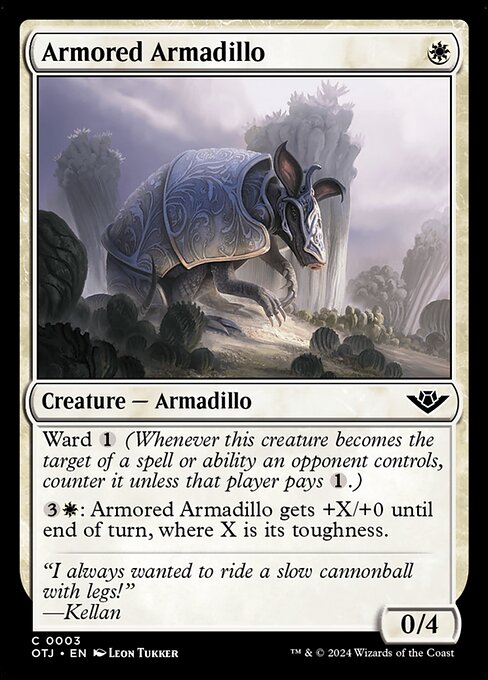 Armored Armadillo (Outlaws of Thunder Junction)