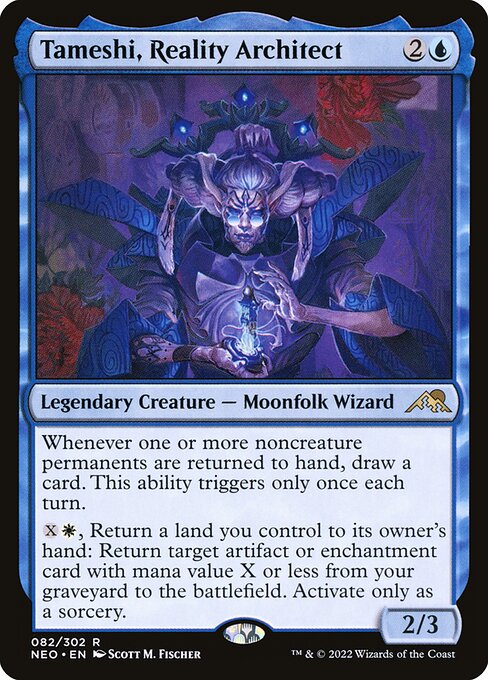 Tameshi, Reality Architect (Kamigawa: Neon Dynasty)