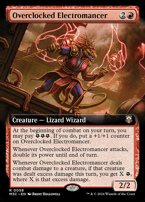 Overclocked Electromancer (Modern Horizons 3 Commander)