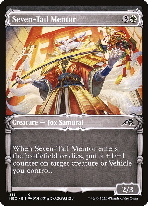 Seven-Tail Mentor (Kamigawa: Neon Dynasty)