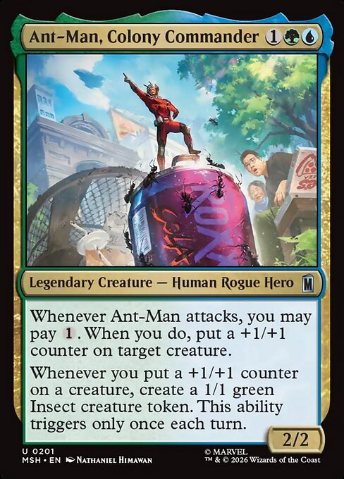 Ant-Man, Colony Commander (Marvel Super Heroes)