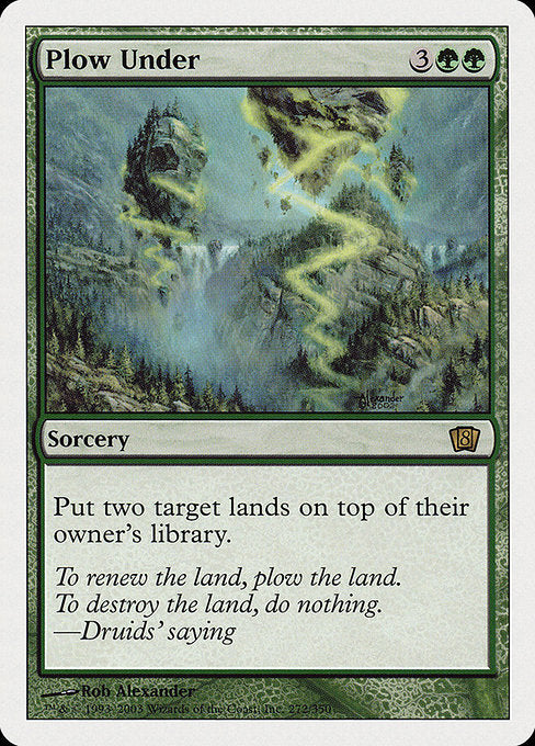 Plow Under (Eighth Edition)