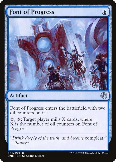 Font of Progress (Phyrexia: All Will Be One)