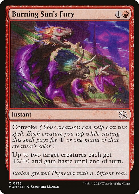 Burning Sun's Fury (March of the Machine)