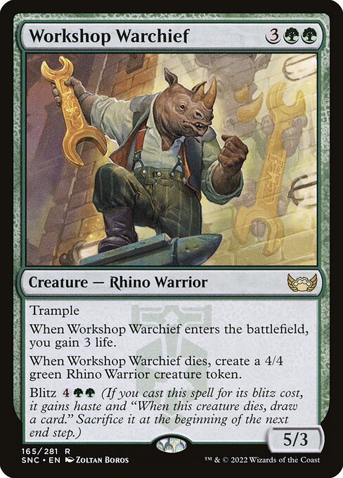 Workshop Warchief (Streets of New Capenna)