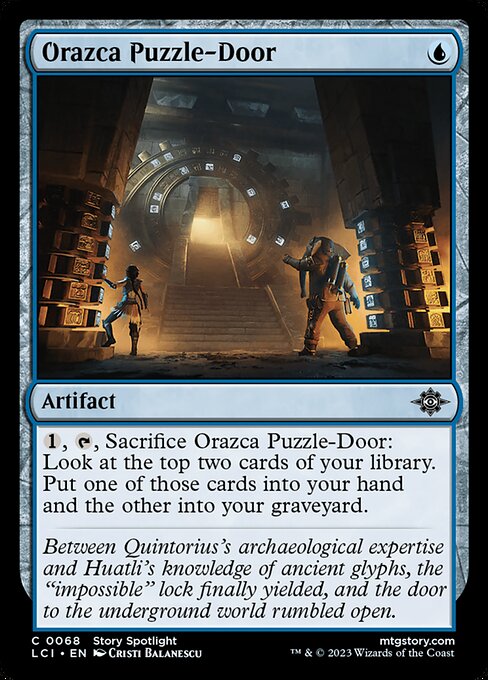 Orazca Puzzle-Door (The Lost Caverns of Ixalan)