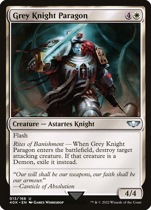 Grey Knight Paragon (Warhammer 40,000 Commander)