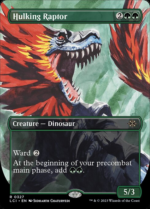 Hulking Raptor (The Lost Caverns of Ixalan)