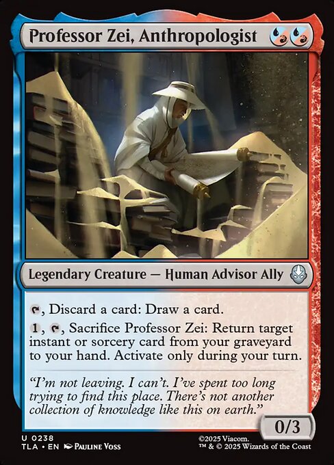 Professor Zei, Anthropologist (Avatar: The Last Airbender)