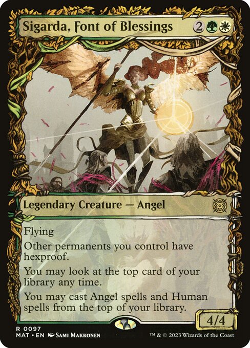 Sigarda, Font of Blessings (March of the Machine: The Aftermath)