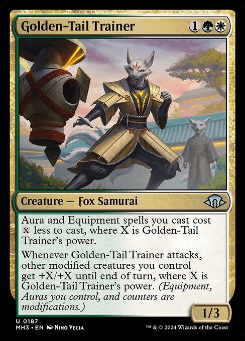 Golden-Tail Trainer (Modern Horizons 3)