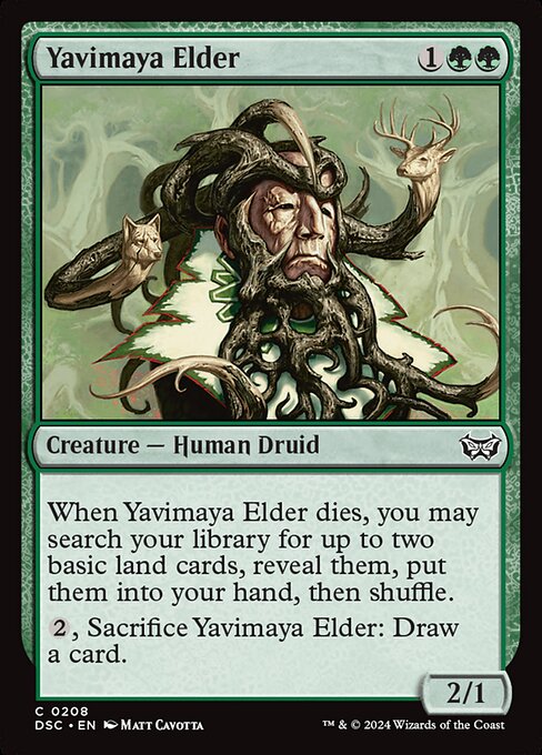 Yavimaya Elder (Duskmourn: House of Horror Commander)