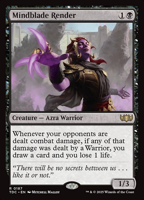 Mindblade Render (Tarkir: Dragonstorm Commander)