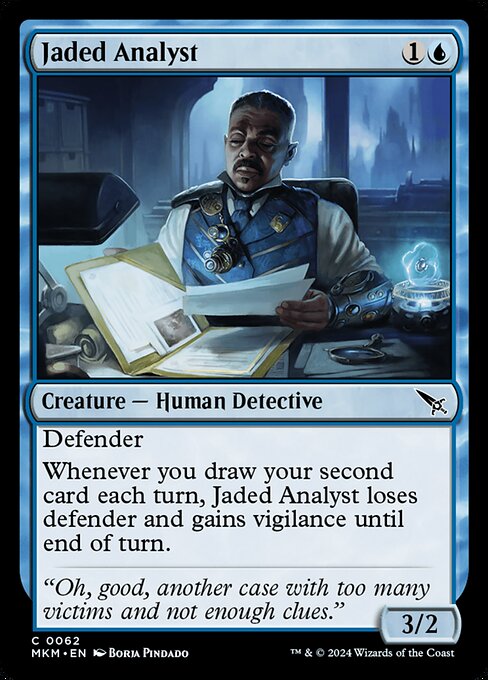 Jaded Analyst (Murders at Karlov Manor)