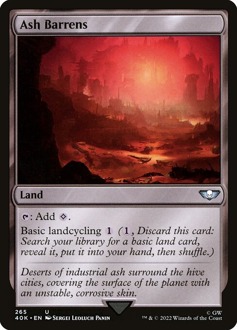 Ash Barrens (Warhammer 40,000 Commander)