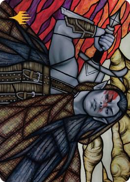 Radha, Coalition Warlord // Radha, Coalition Warlord (Dominaria United Art Series)