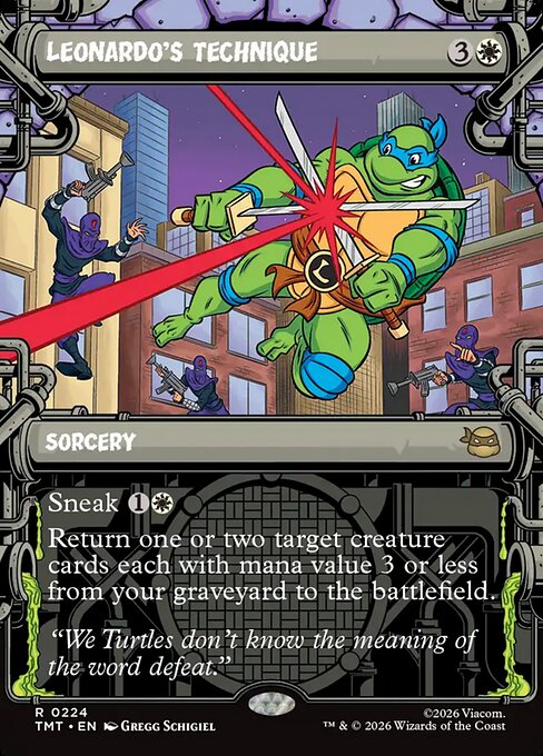 Leonardo's Technique (Teenage Mutant Ninja Turtles)