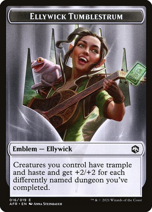 Ellywick Tumblestrum Emblem (Adventures in the Forgotten Realms Tokens)