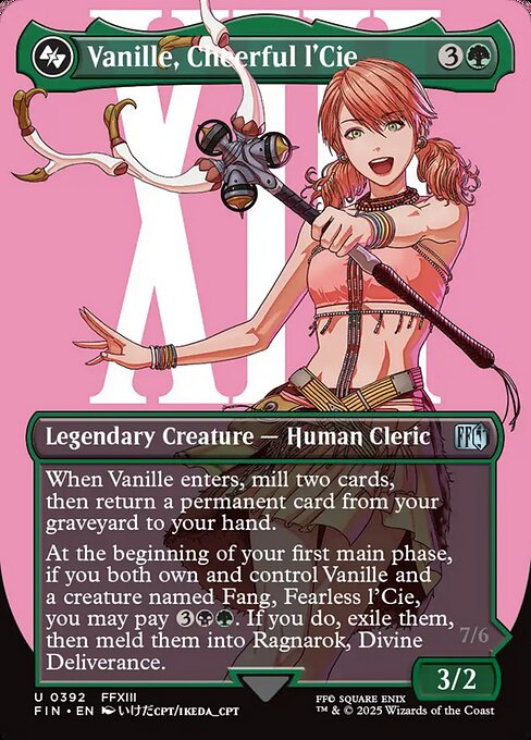 Vanille, Cheerful l'Cie (Final Fantasy)