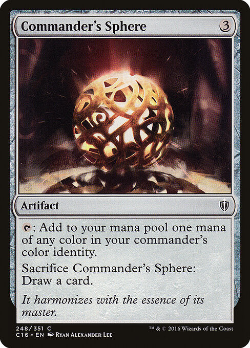 統率者の宝球 (Commander 2016)