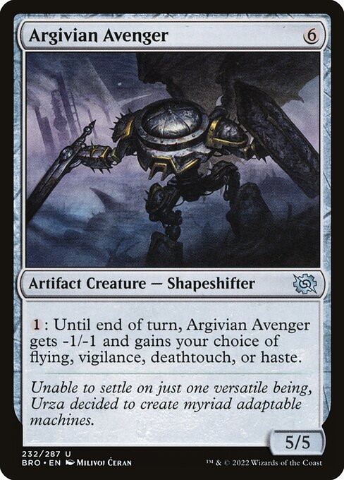 Argivian Avenger (The Brothers' War)