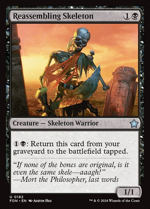 Reassembling Skeleton (Foundations)