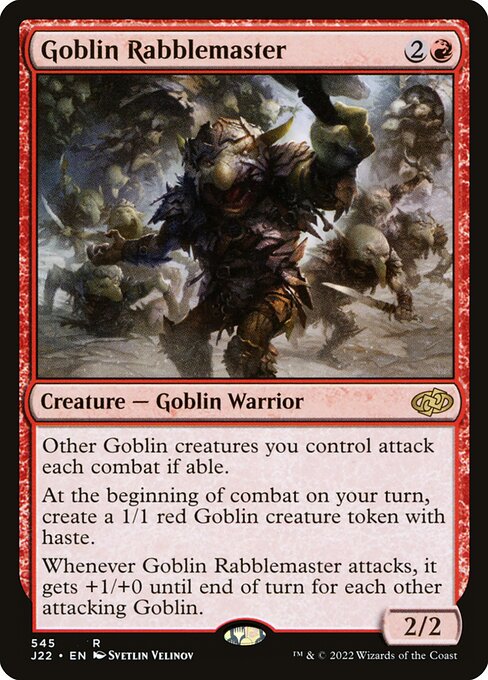 Goblin Rabblemaster (Jumpstart 2022)