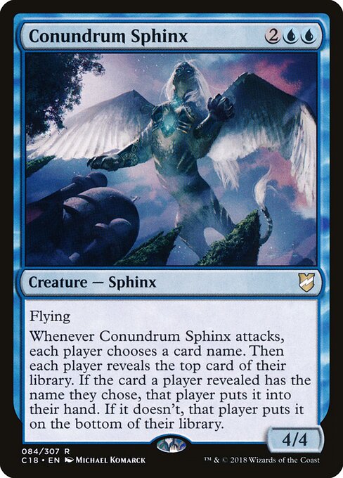 Conundrum Sphinx (Commander 2018)