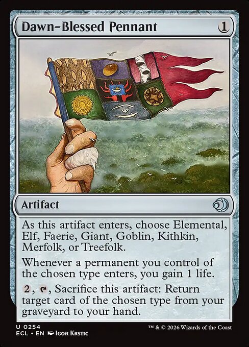 Dawn-Blessed Pennant (Lorwyn Eclipsed)