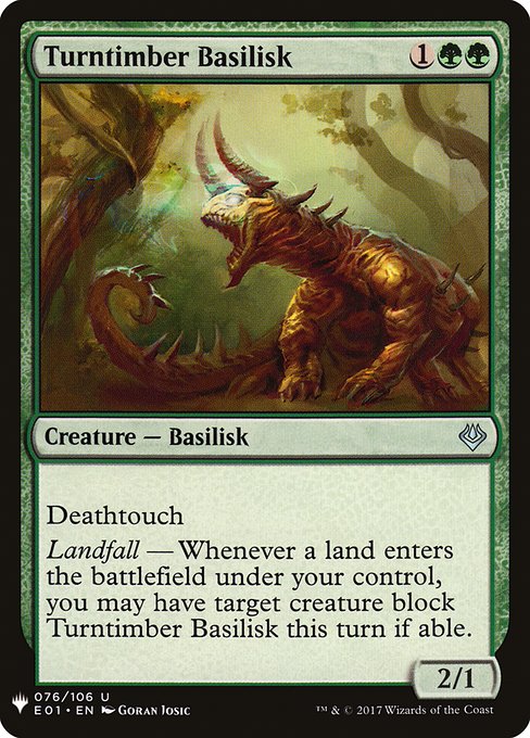 Turntimber Basilisk (The List)