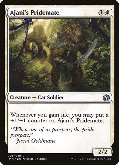 Ajani's Pridemate (Iconic Masters)