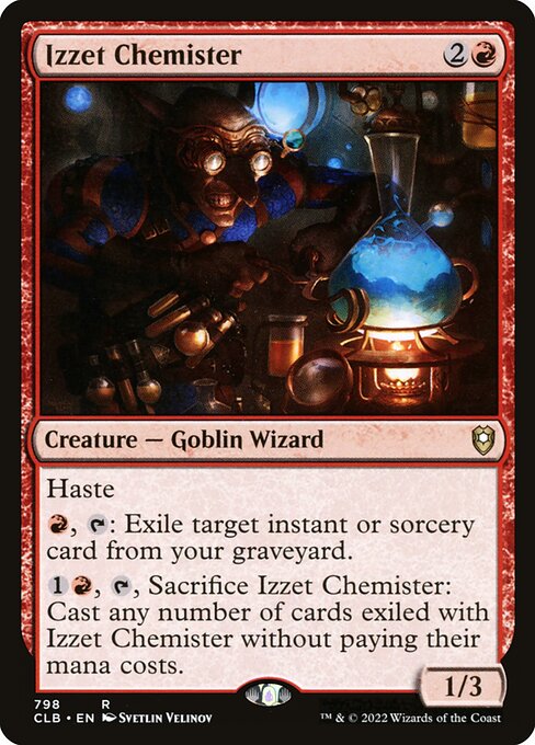 Izzet Chemister (Commander Legends: Battle for Baldur's Gate)