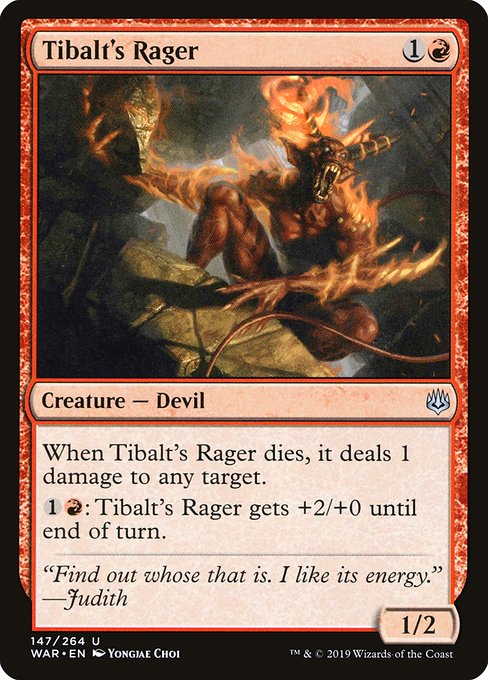 Tibalt's Rager (War of the Spark)