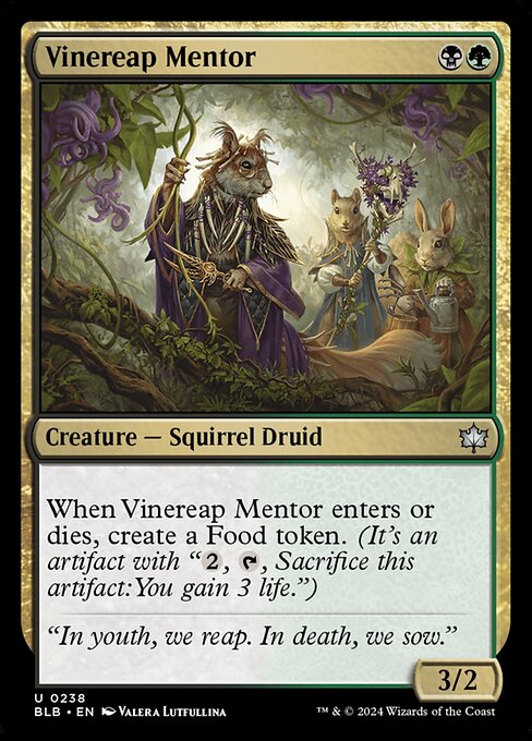 Vinereap Mentor (Bloomburrow)