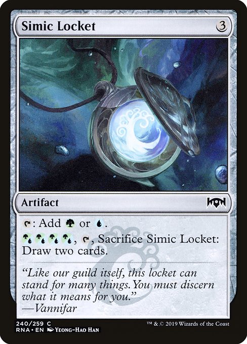 Simic Locket (Ravnica Allegiance)