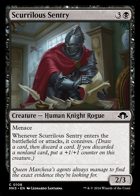Scurrilous Sentry (Modern Horizons 3)